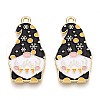 Alloy Enamel Pendants X-ENAM-T022-01H-1