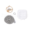 Chinese Style Alloy Pendant Necklaces NJEW-YW0001-01-1