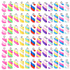  72Pcs 12 Colors Handmade Polymer Clay Charms CLAY-NB0001-66-1