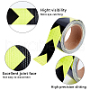 Waterproof EPT(Ethylene Propylene Terpolymer) & PVC Reflective Self-adhesive Tape DIY-WH0030-81A-3