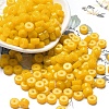 Opaque Colours Glass Seed Beads SEED-E001-P3x6mm-07-1