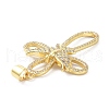 Brass Micro Pave Cubic Zirconia Pendant ZIRC-C021-22G-3