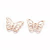 201 Stainless Steel Charms STAS-E484-22RG-1