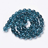 Natural Quartz Crystal Beads Strands G-S150-41-6mm-3