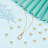 Beebeecraft 50Pcs Brass Ice Pick Pinch Bails KK-BBC0008-65-4