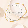 Stainless Steel Shell Shaped Pendant Necklaces for Women VS4043-2-4