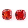 Glass Rhinestone Cabochons RGLA-T050-03-3