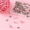 40Pcs 4 Size 304 Stainless Steel Stud Earring Findings STAS-YW0001-56-6