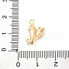 Brass Rhinestone Pendants KK-E793-12G-3