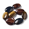 Natural Tiger Eye Beads Strands G-P528-D04-01-3