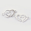 Alloy Rhinestone Links connectors X-ALRI-Q065-23S-2
