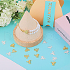 GOMAKERER 120Pcs 2 Colors Alloy Chandelier Component Links DIY-GO0003-53-5