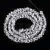 Transparent Glass Beads Strands GLAA-N018-4mm-09-2
