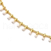 Brass Enamel Pendant Necklaces NJEW-JN03111-02-2