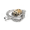 Natural Dalmatian Jasper Pendants G-I322-04P-01-3