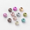 Spray Painted Acrylic Beads PB24P9284-2