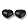 Mother's Day Gifts Heart Natural Obsidian Palm Stones G-C186-02I-1