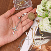 304 Stainless Steel Crystal Rhinestone Brooches AJEW-CA00002-3