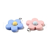Opaque Resin Pendants RESI-G043-C01-4