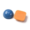 10Pcs Opaque Resin Cabochons CRES-D311-01-2