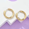 Ion Plating(IP) 304 Stainless Steel Huggie Hoop Earrings EJEW-F111-20mm-G-1
