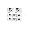 Rectangle Paper Storage Bags with Handle ABAG-WH0038-56-7