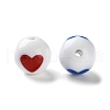 Opaque Acrylic Beads OACR-Z027-06-2