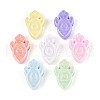 UV Plating Opaque Acrylic Beads OACR-T028-58-1
