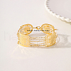 Vintage Brass Link Bracelets UL0190-2