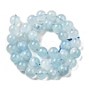 Natural Aquamarine Beads Strands G-I349-A01-01C-2