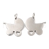 Non-Tarnish 304 Stainless Steel Pendants STAS-Z042-06P-1