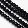Crystal Glass Round Beads Strands EGLA-F037-8mm-B03-2