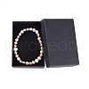 Natural Pearl Beaded Stretch Bracelets BJEW-JB04528-01-4