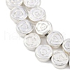 Electroplated Synthetic Non-magnetic Hematite Beads Strands G-C156-07-4