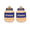 Alloy Enamel Pendants ENAM-S126-016-RS-2