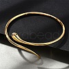 Brass Cuff Bangles for Women BJEW-F482-12G-2