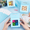Paper Gift Storage Boxes with Visible Window CON-WH0110-003A-01-5