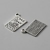 Tibetan Style Alloy Pendants FIND-CJC0004-13AS-1