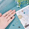 SUPERFINDINGS 20Pcs 10 Style Natural Mixed Gemstone Links Connectors G-FH0001-57-3