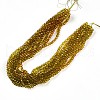 Baking Paint Transparent Glass Beads Strands DGLA-A035-T4mm-A05-2