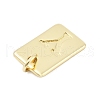 Brass Pendants KK-H206-10G-Y-2