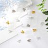 Multi-Petal Brass Bead Caps KK-CA0001-01-5