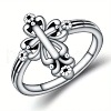 Cross Alloy Finger Rings FS-WGD13AF-03-4