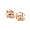 Brass Micro Pave Cubic Zirconia Beads KK-A259-12G-07-2