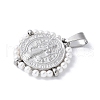 304 Stainless Steel Pendants KK-K399-01P-09-2