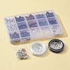 DIY Gemstone Bracelet Making Kit DIY-FS0003-40-7