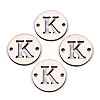 Unfinished Natural Poplar Wood Links Connectors WOOD-S045-140B-01K-1
