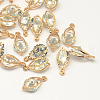 Horse Eye Alloy Charms X-ZIRC-R007-040A-03-1