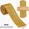 Gorgecraft 4.6~5 Yards Ethnic Style Polyester Jacquard Ribbon for Sewing Decoration OCOR-GF0003-96D-2
