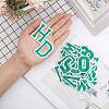 Gorgecraft Computerized Embroidery Cloth Iron On Patches DIY-GF0002-14E-3